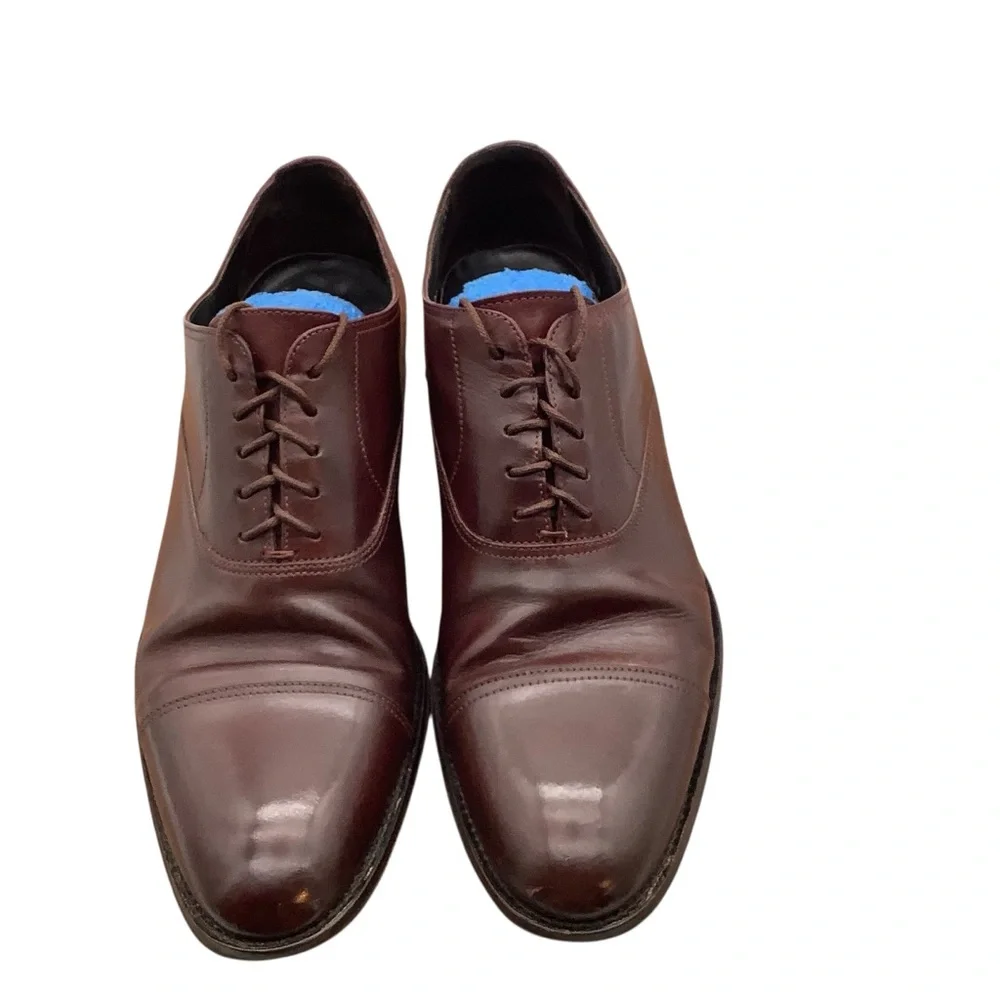 Adam DERRIC To Boot New York Classic Brown Leather Men's Shoes‎ size 8